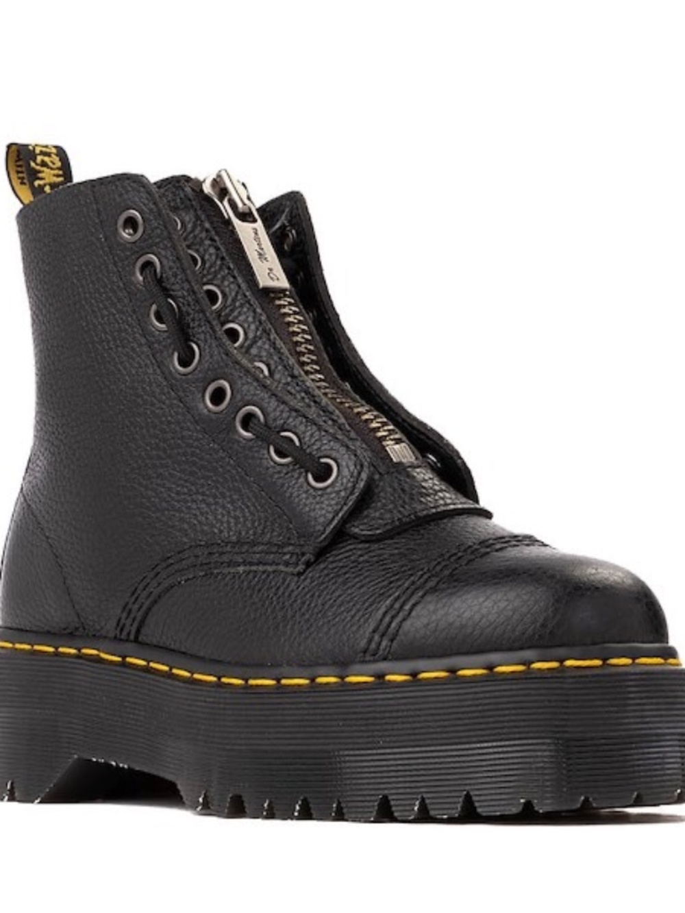 Dr. Martens Sinclair platform black boots